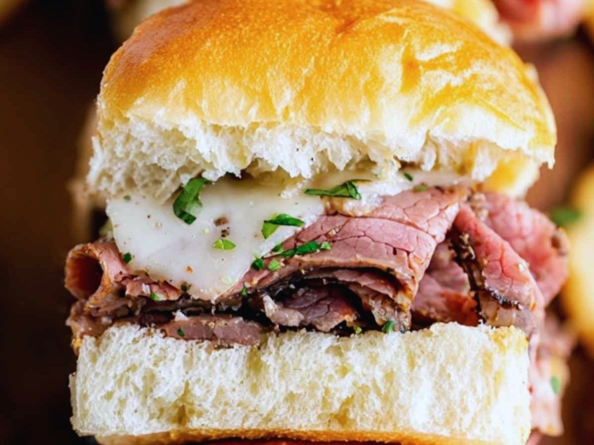 Wickedly Delicious Roast Beef & Fig Sliders