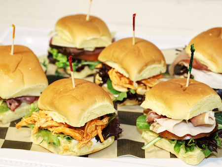 Balsamic Fig Roast Beef & Cheddar Sliders