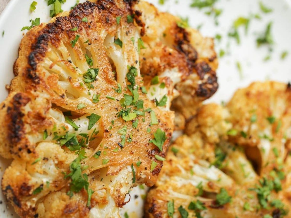 Roasted Cauliflower Steaks