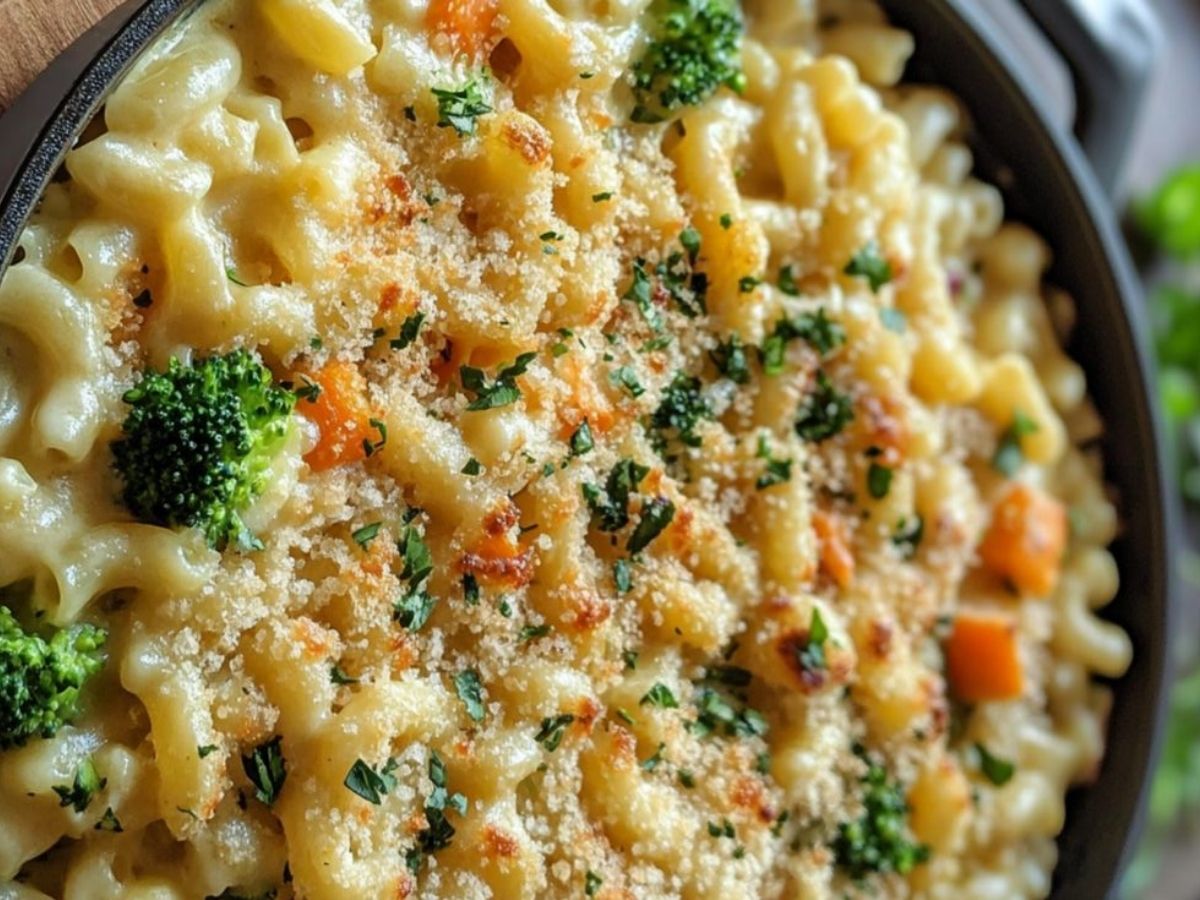 Summer Vegetable Mac n Cheese