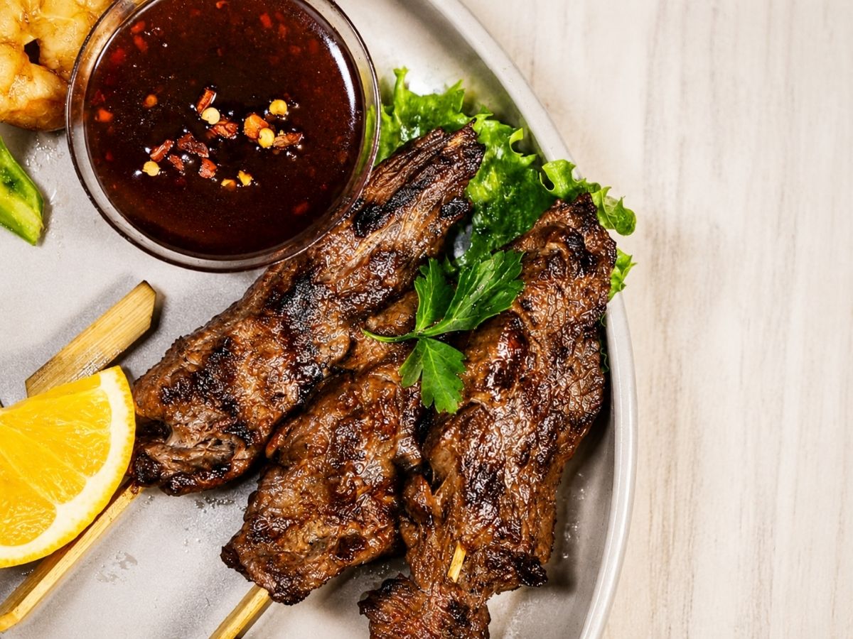 Marinated Beef Skewers