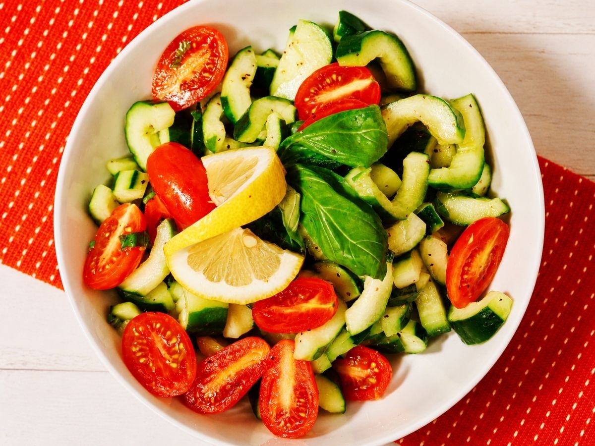 Tomato & Cucumber Salad