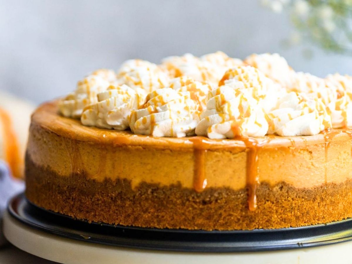 Pumpkin Cheesecake (Gluten Free)