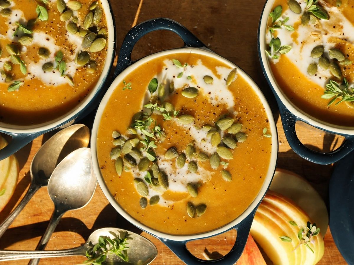 Butternut Squash & Apple Soup